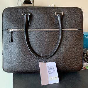 Men’s Ferragamo mesh bag
